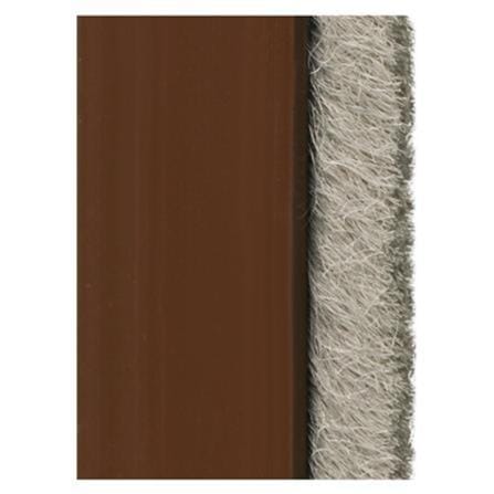 DEXZON BRUSH DOOR SWEEP 100CM BROWN