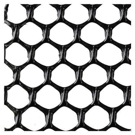 PLASTIC MESH DEXZON #9MM 0.9x5M BLACK