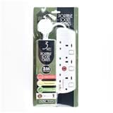 POWER STRIP  3M 3 WAY EX/CORD 9713N ADS