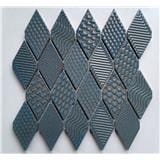 GNG MOSAIC 28X28.6CM ART RHOMBUS KNOT BLUE
