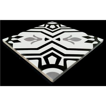 GNG FLOORTILE 20X20CM ART DECORATIVE BLUE GRADE A 0.48M2
