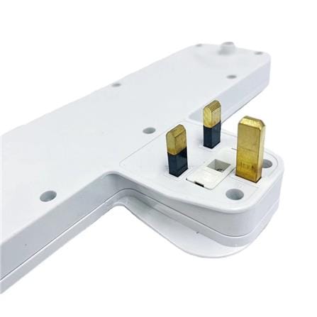 4 WAY T-ADAPTOR WITH NEON + SURGE 8184N CEO
