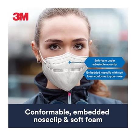 3M SAFETY MASK RESPIRATOR KN95 9513 WHITE EACH