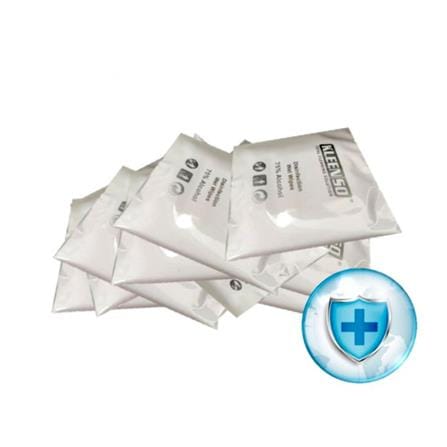 KLEENSO 75% ALCOHOL WET WIPES INDIVIDUAL PACKET 12PCS EACH