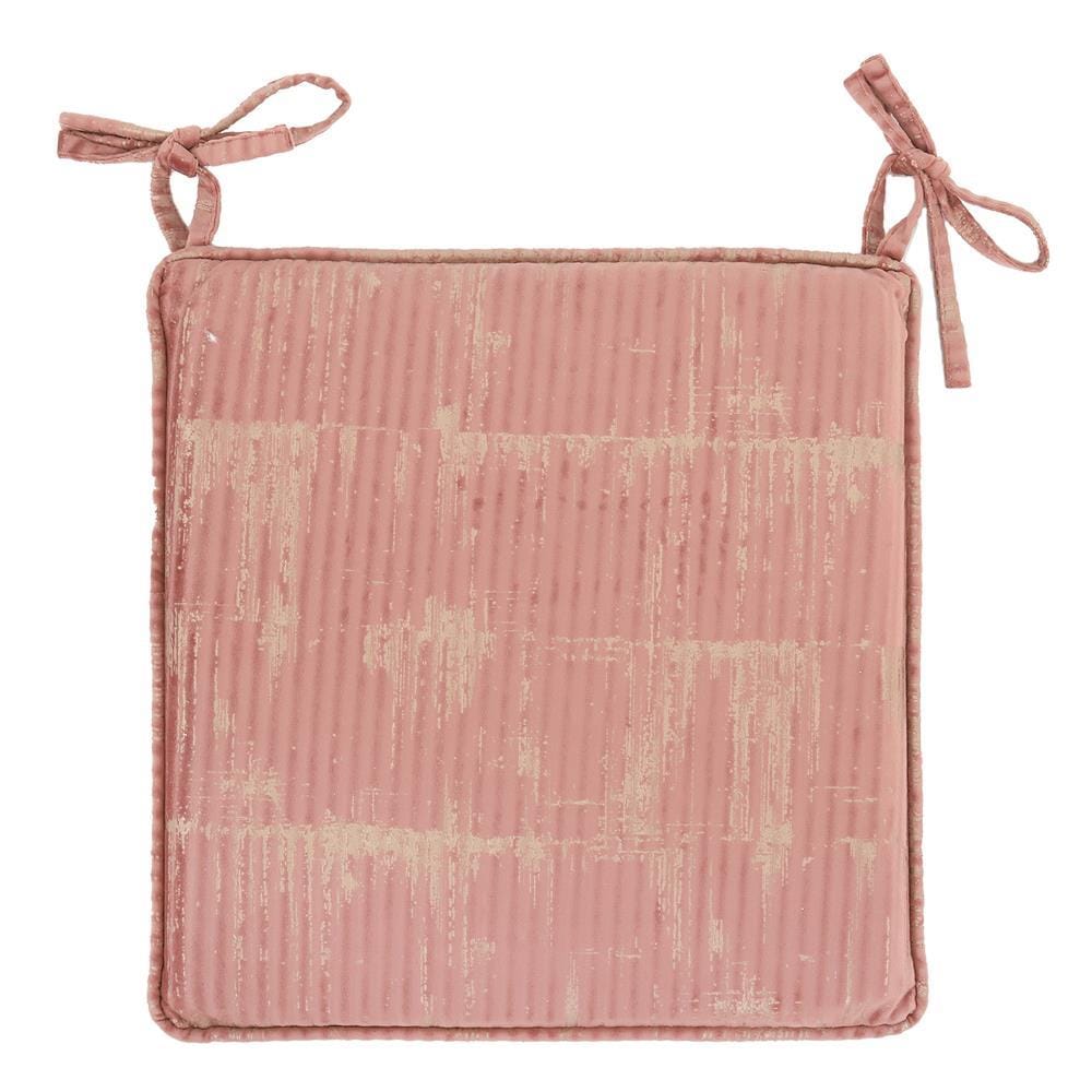 CHAIR PAD HOME LIVING STYLE GINA 16X16" PINK