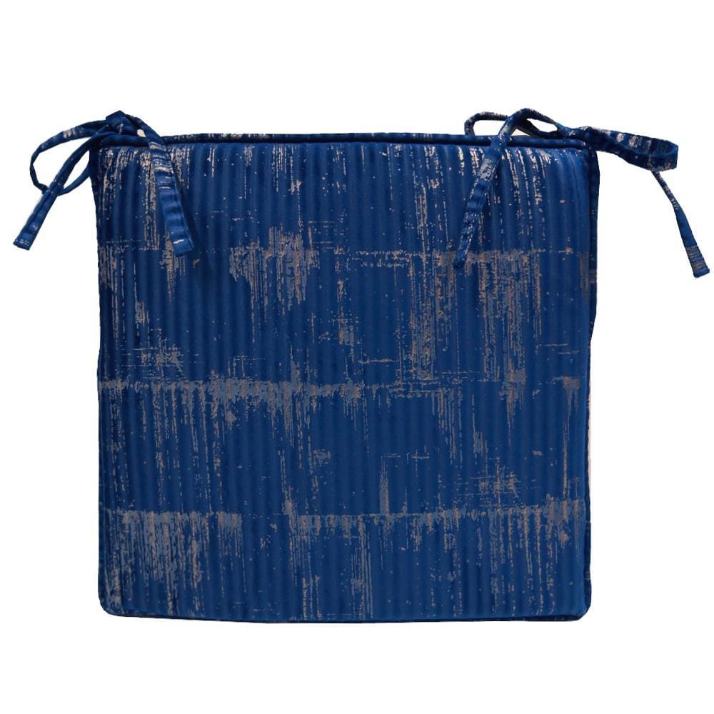 CHAIR PAD HOME LIVING STYLE GINA 16X16" BLUE