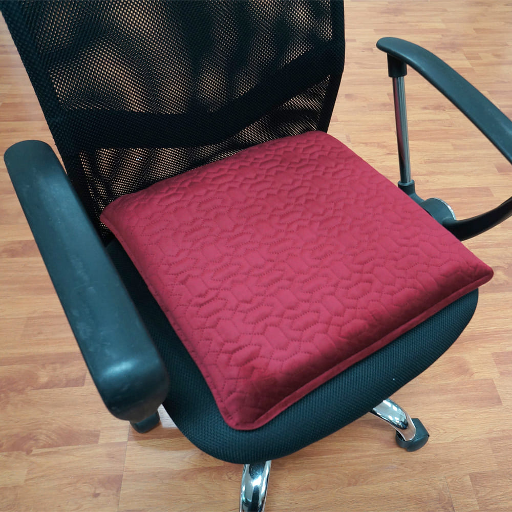 CHAIR PAD HOME LIVING STYLE RALPH 16X16" RED