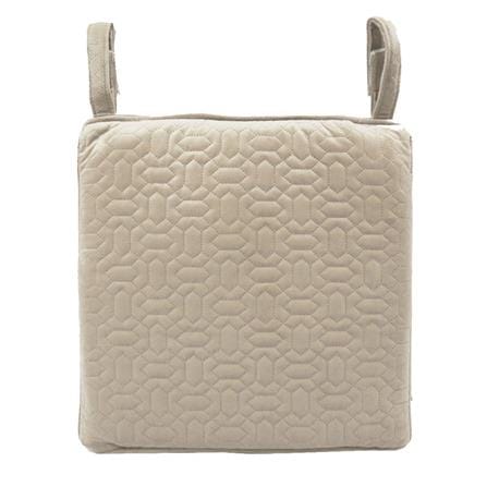 CHAIR PAD HOME LIVING STYLE RALPH 16X16" BROWN