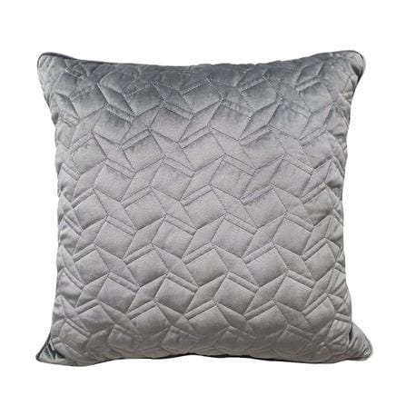 CUSHION HOME LIVING STYLE BIX 18X18 INCH GREY