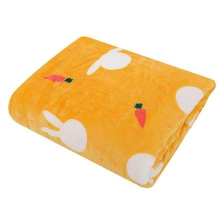BLANKET HOME LIVING MERRY YELLOW 50X60" YELLOW