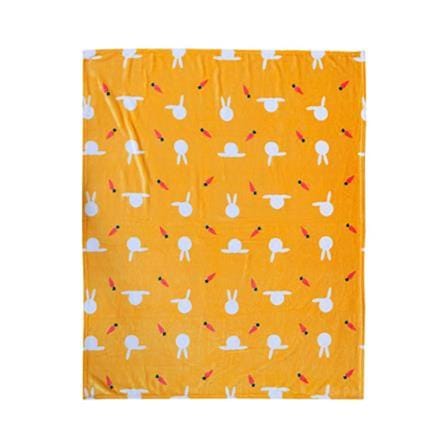 BLANKET HOME LIVING MERRY YELLOW 50X60" YELLOW