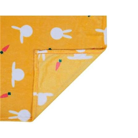 BLANKET HOME LIVING MERRY YELLOW 50X60" YELLOW