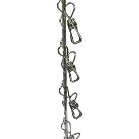SQUAR HANGER STAINLESS 23 CLIPS PLIM