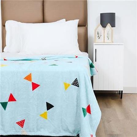 BLANKET HOME LIVING AUSTIN SKY BLUE 50X60" LIGHT BLUE