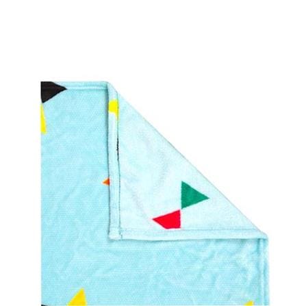 BLANKET HOME LIVING AUSTIN SKY BLUE 50X60" LIGHT BLUE