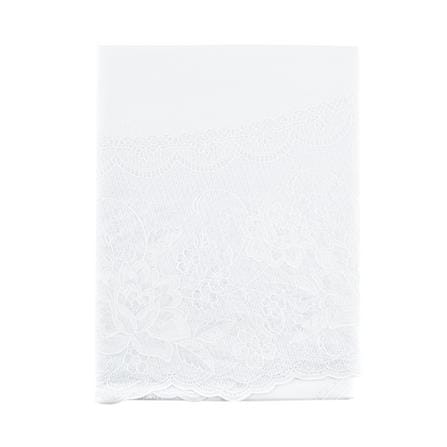 MEIWA ROUND TABLE CLOTH ROSE 177X177 CM WHITE