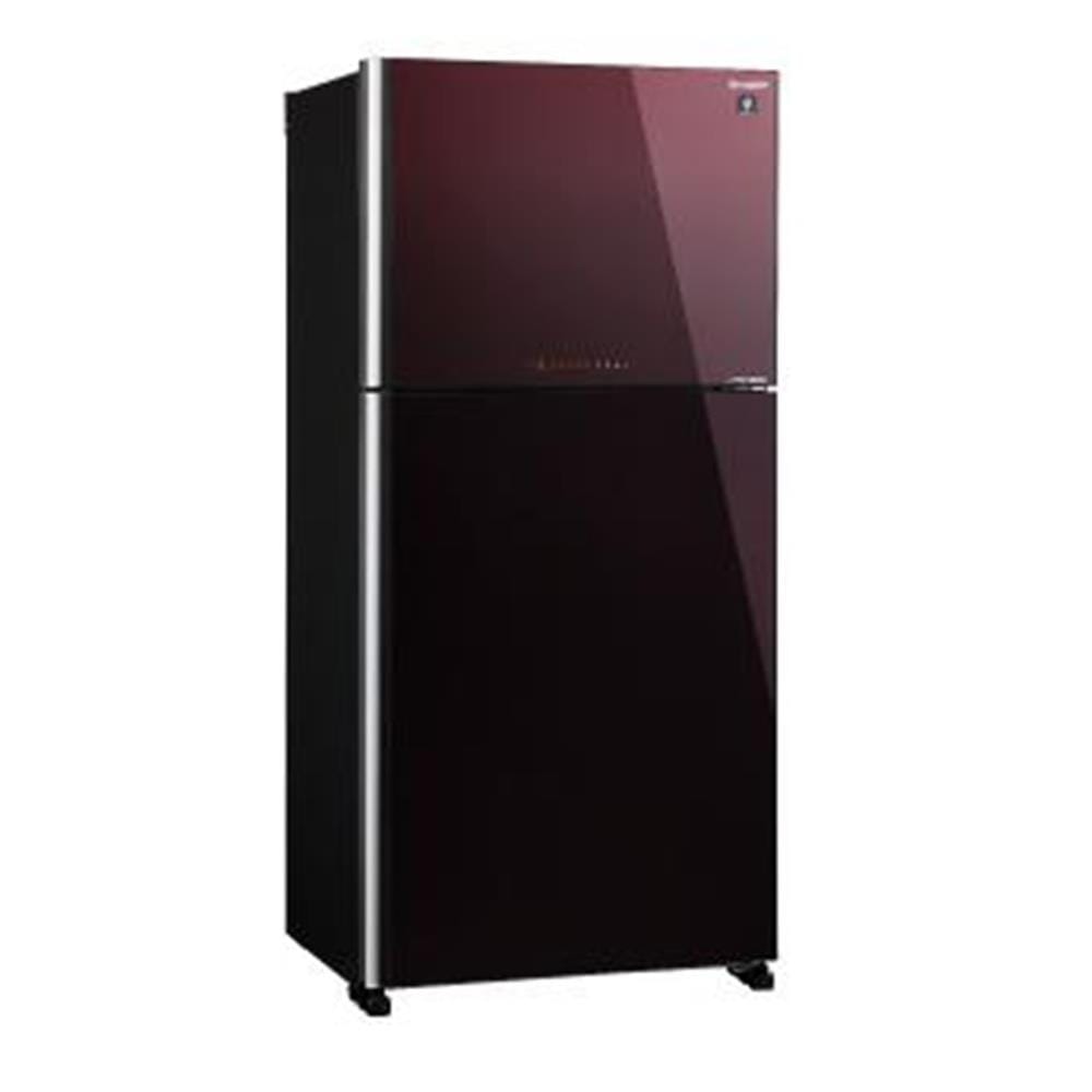 SHARP 2 DOOR REFRIGERATOR  SJP882MFGM 720L MAROON