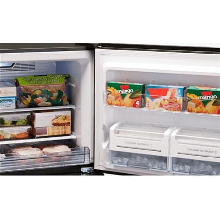 SHARP 2 DOOR REFRIGERATOR  SJP882MFGM 720L MAROON