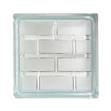 CHANG KAEW GLASS BLOCK 19X19X8CM BRICK GEM WHITE