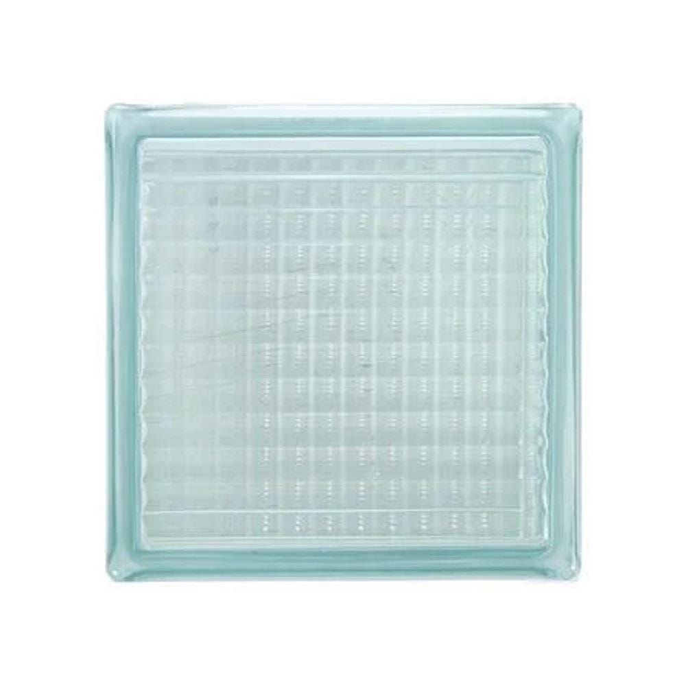 CHANG KAEW GLASS BLOCK 19X19X9CM SMALL SQUARE WHITE