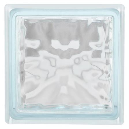 CHANG KAEW GLASS BLOCK 19X19X8CM NEXT ICE WHITE CLEAR