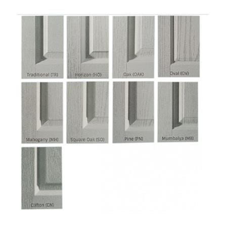 DOOR FRONTIERA HDF 36MM MD-002 36X857X2108MM PRIMER WHITE