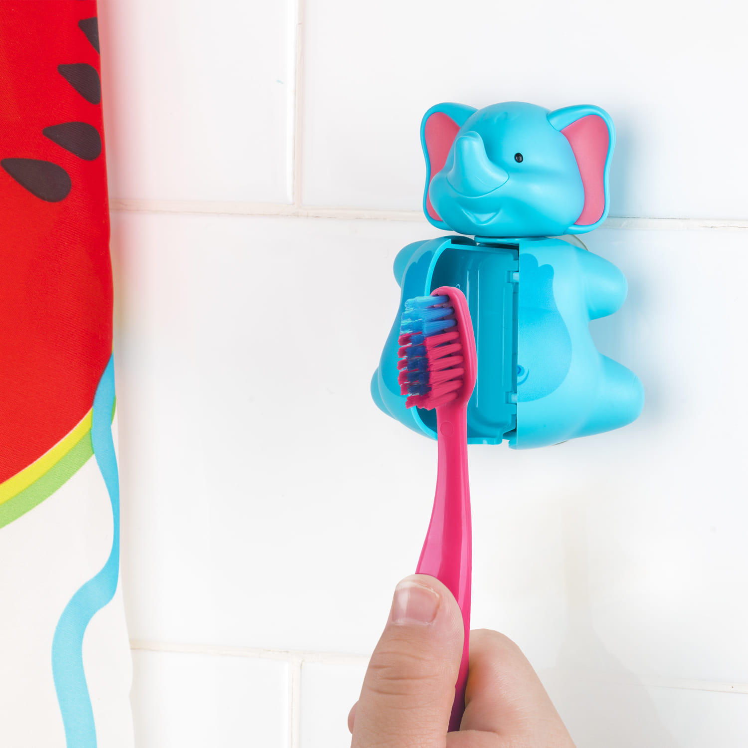 FLIPPER KIDS TOOTHBRUSH COMBO F02802-21 ELEPHANT (H8XW5XD5 CM)