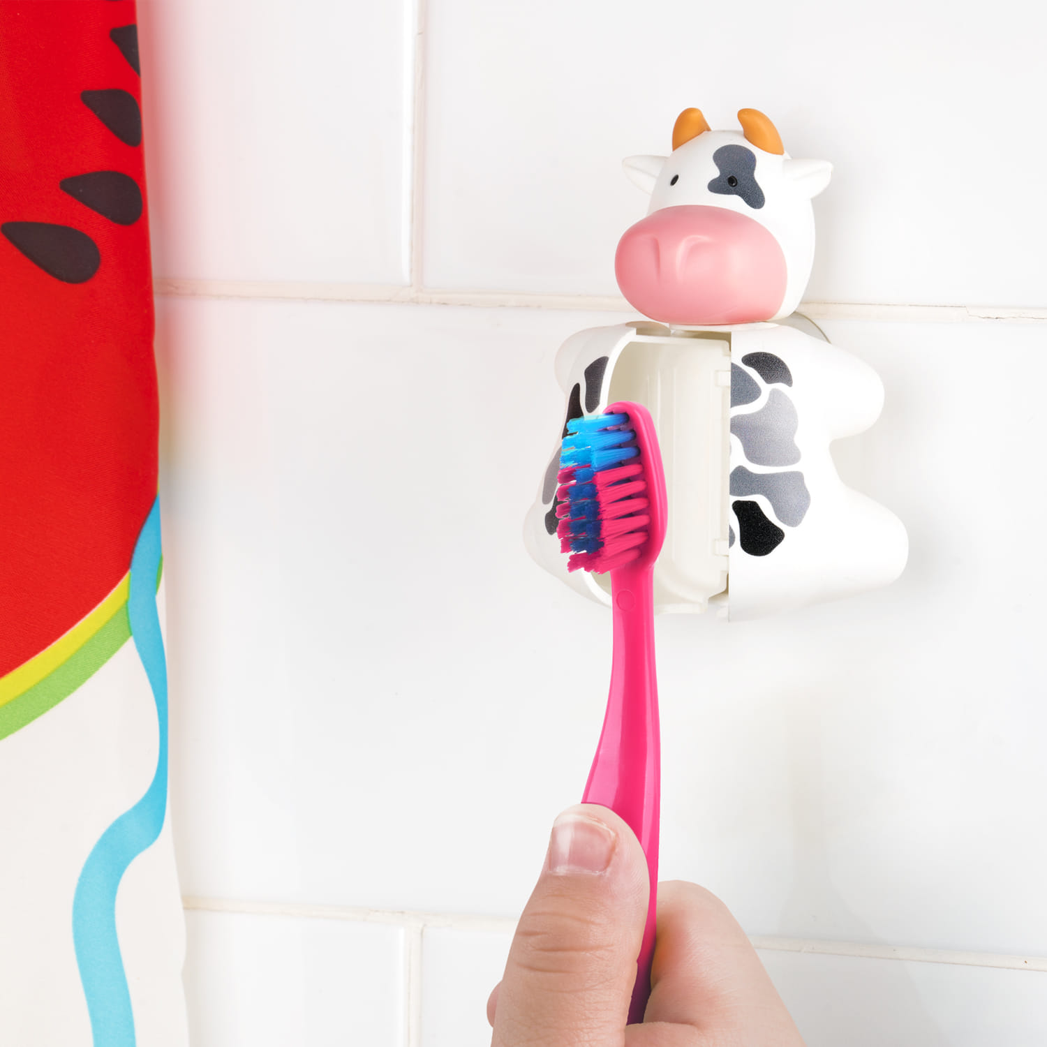 FLIPPER KIDS TOOTHBRUSH COMBO F02801-22 COW