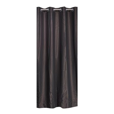 HLS AUREUS EYELET CURTAIN 130x250 BROWN