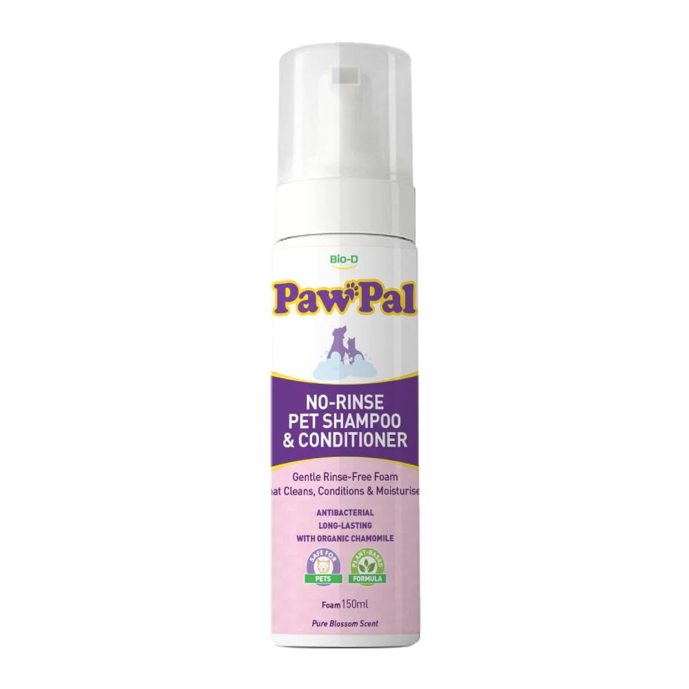 BIO-D PAWPAL NO RINSE SHAMPOO & CONDITIONER 150ML