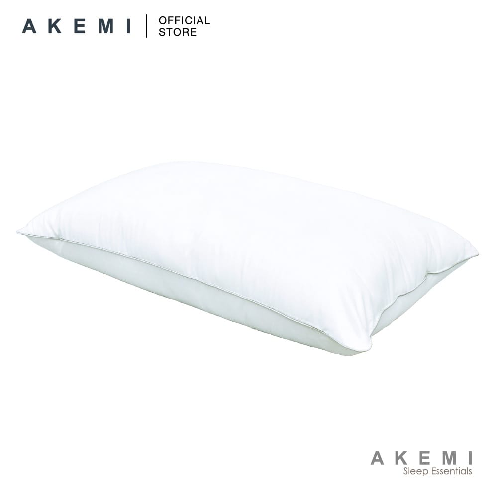AKEMI PILLOW SLEEP ESSENTIALS LUXURY MICRO DOWN PLUS 48X72CM WHITE