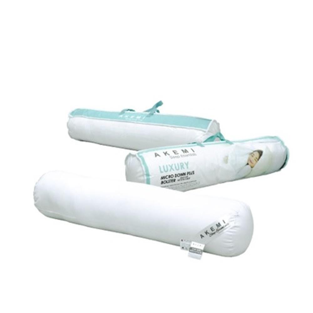BOLSTER AKEMI MIRCO DOWN 20CM X 94CM AFKPAK21452ABXE WHITE