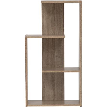 NUHOOM OPEN SHELF 3TIER CHICAGO HIGH DIVIDER HAHA OAK