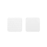 DEXZON SQUARE EVA PAD 35X3MM WHITE 12EACH