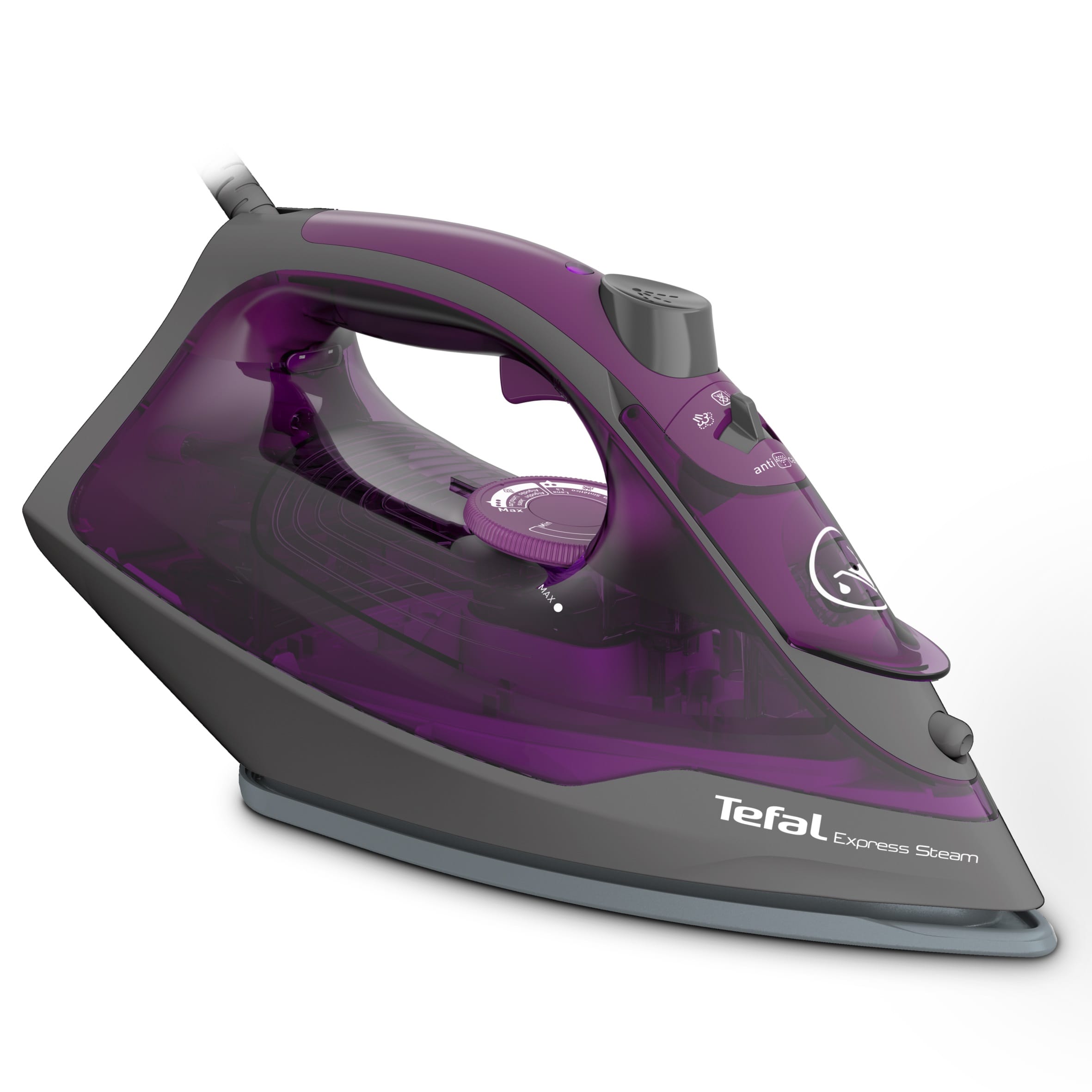 TEFAL STEAM IRON FV2843 2600WATT CERAMIC COATED SOLEPLATE
