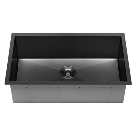 CABANA BUILT-IN UNDERMOUNT SINK 1BOWL CKS7409 NANO BLACK 75CM