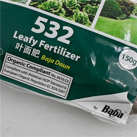 BABA MR GANICK 532 ORGANIC LEAFY FERT (150GM)