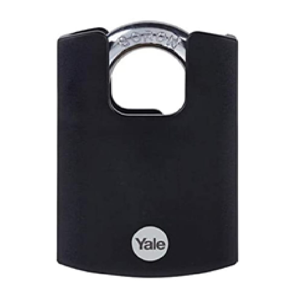 YALE 40MM CLASSIC SERIES BRASS SHROUDED PADLOCK Y121B/40/125/1 BLACK