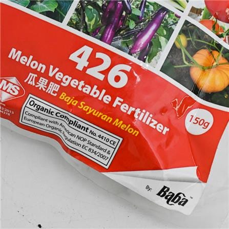 BABA MR GANICK 426 ORGANIC MELON FERT (150GM)