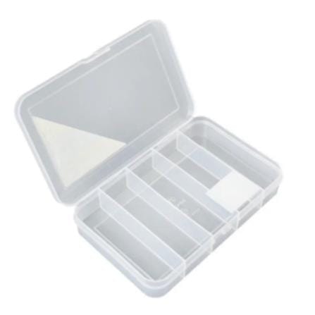 KEYWAY CLEAR 5-COMPARTMENT DIY TOOLBOX TFS005