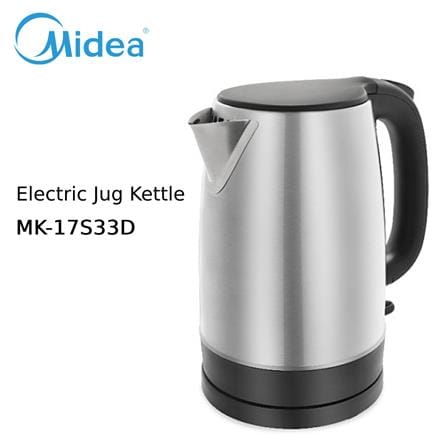 MIDEA KETTLE MK-17S33D 2200 WATT 1.7 LITER STAINLESS STEEL