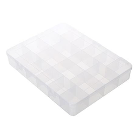 KEYWAY 20-COMPARTMENT BOX TFL020 (CLEAR DIY TOOL BOX)