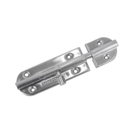 AZLE DOOR BOLT 4" WL34-3 STAINLESS STEEL