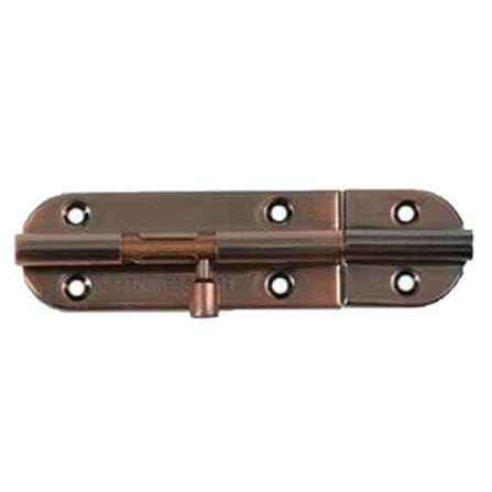 AZLE DOOR BOLT 4" WL34-3 ANTIQUE COPPER