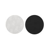 DEXZON CIRCLE RUBBER PAD 35X3MM BLACK 12EACH