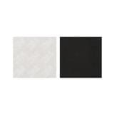 DEXZON SQUARE RUBBER PAD 35X3MM BLACK 12 EACH