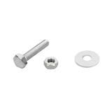 HEX BOLTS DEXZON 1/4INX1-1/4IN 0.5KG WH