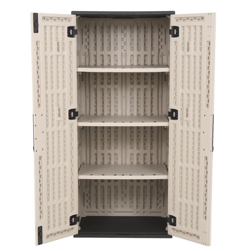 HDPE STORAGE CABINET SPRING EVEREST H180 X W80 X D52 CM