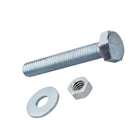 HEX BOLTS DEXZON 5/16INX2IN 0.5KG WH