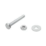 HEX BOLTS DEXZON 3/8INX3IN 0.5KG WH